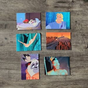 Disney Pocahontas 90s Skybox Trading Cards VTG Lot of 6